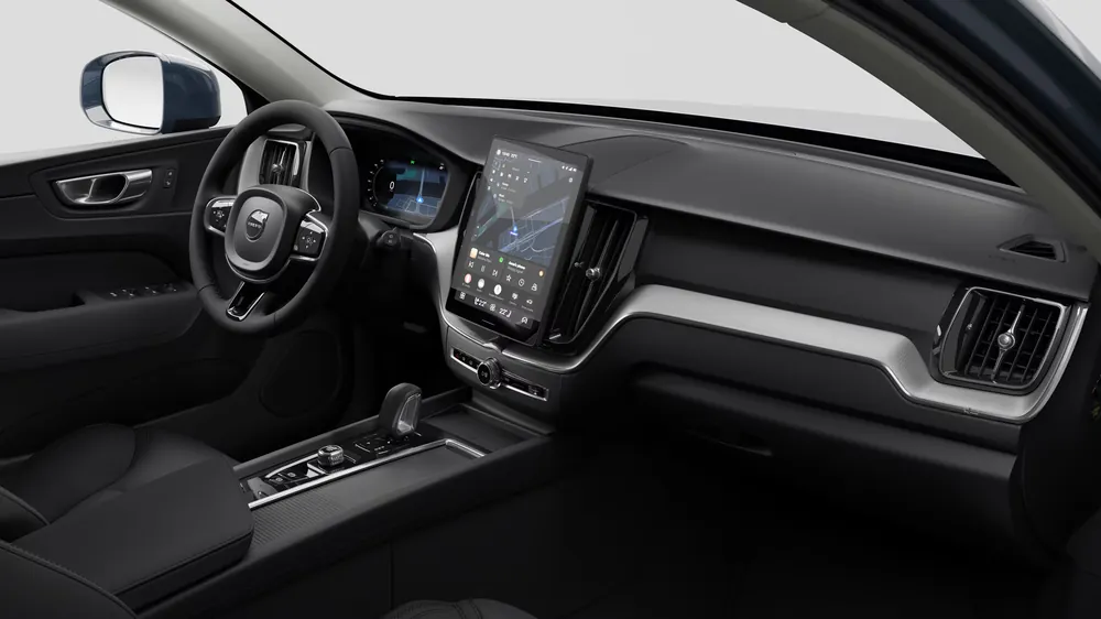Tablier do XC60 Core com decoração em alumínio Metal Mesh